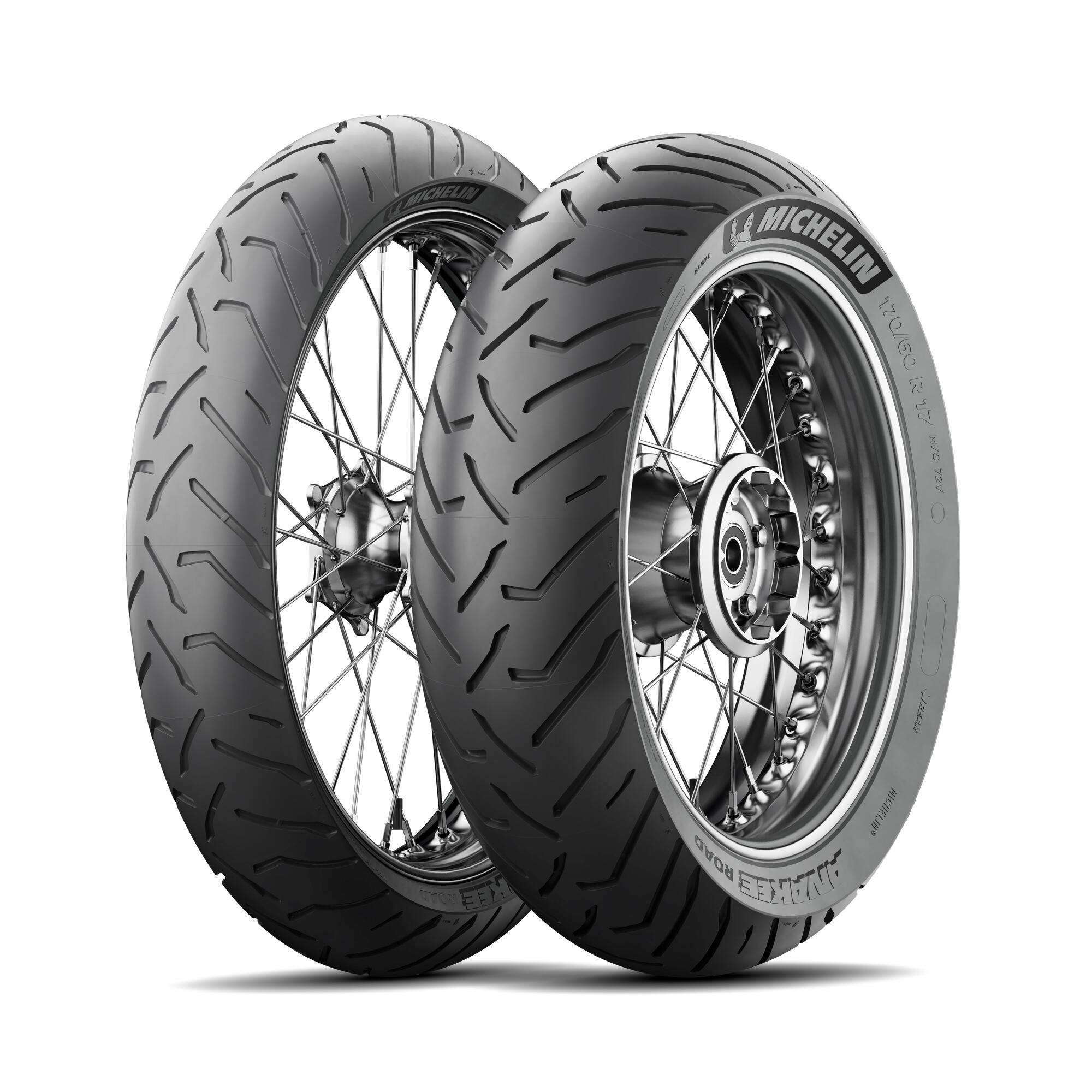 Jogo Pneus de Moto Michelin Anakee Road 110/80R19 59V + 150/70R17 69V TT/TL