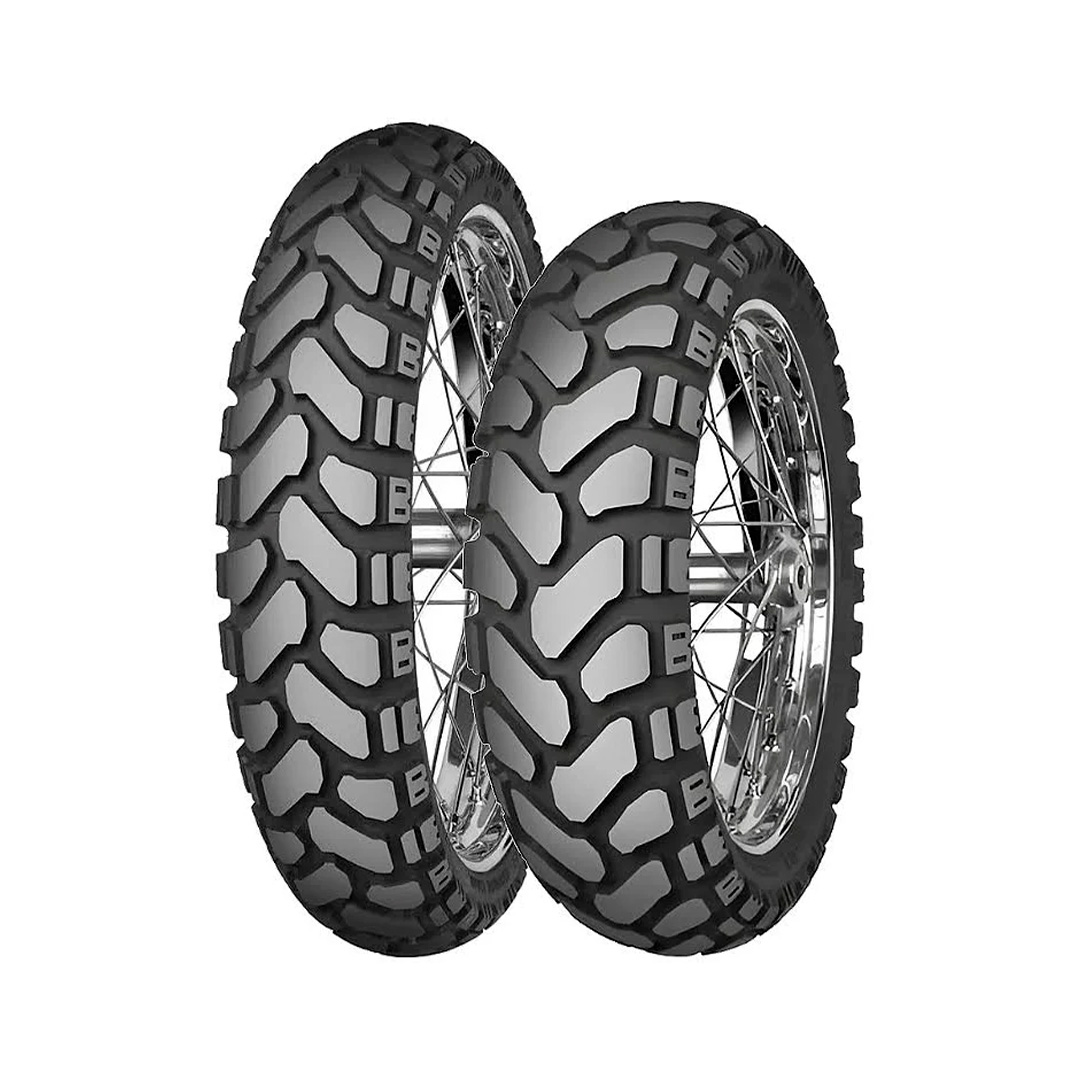 Jogo Pneus de Moto Mitas E07+ Enduro Trail+ 120/70B19 60H + 170/60B17 72H TT/TL