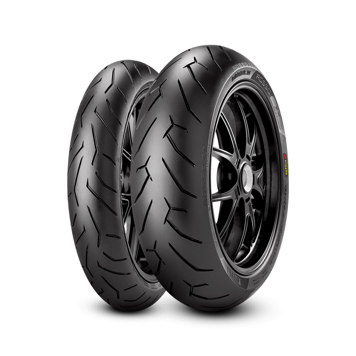 Jogo Pneus de Moto Pirelli Diablo Rosso II 110/70R17 (54H) + 140/70R17 (66H)