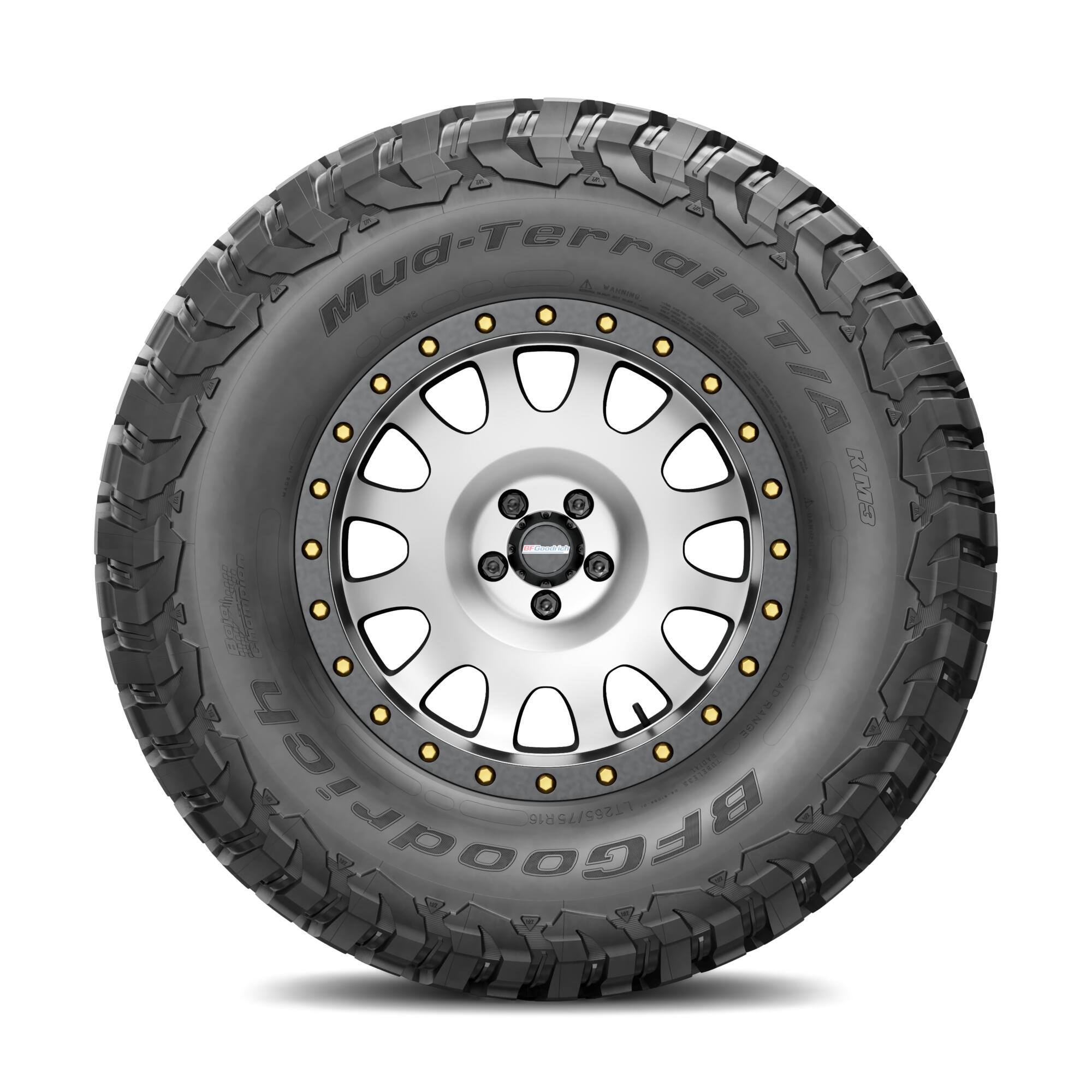 Pneu BFGoodrich 35X12.50R17LT 121Q TL Mud Terrain T/A KM3 LRE