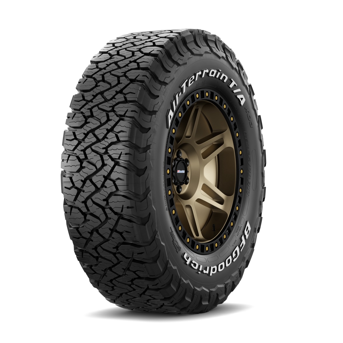 Pneu BFGoodrich Aro 17 All Terrain T/A KO3 315/70R17 128S TL - Letras Brancas