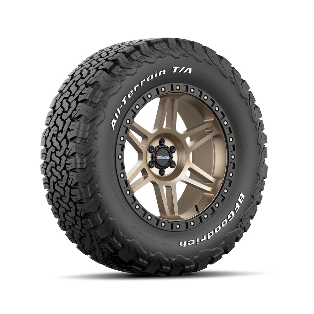 Pneu BFGoodrich Aro 18 All Terrain T/A KO2 265/65R18 117/114R - Letras Brancas