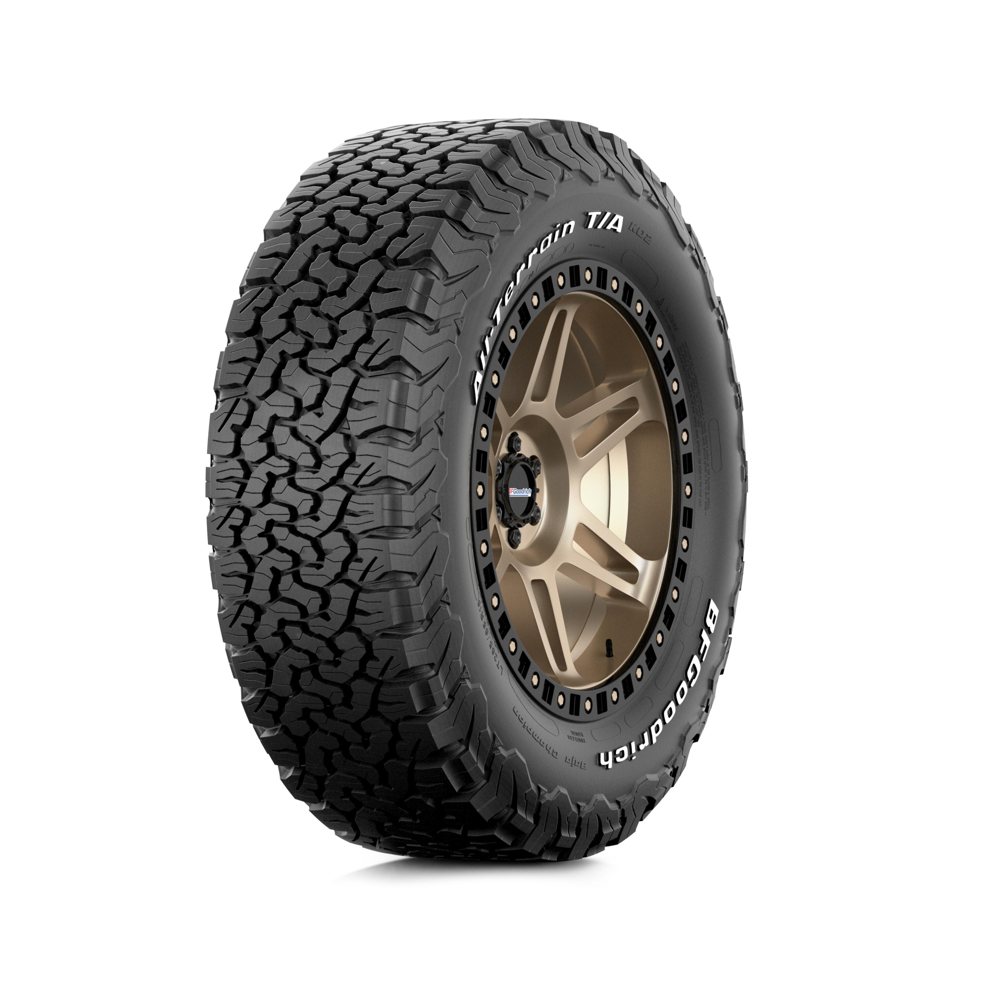 Pneu BFGoodrich Aro 18 All Terrain T/A KO3 265/65R18 117/114S - Letras Brancas