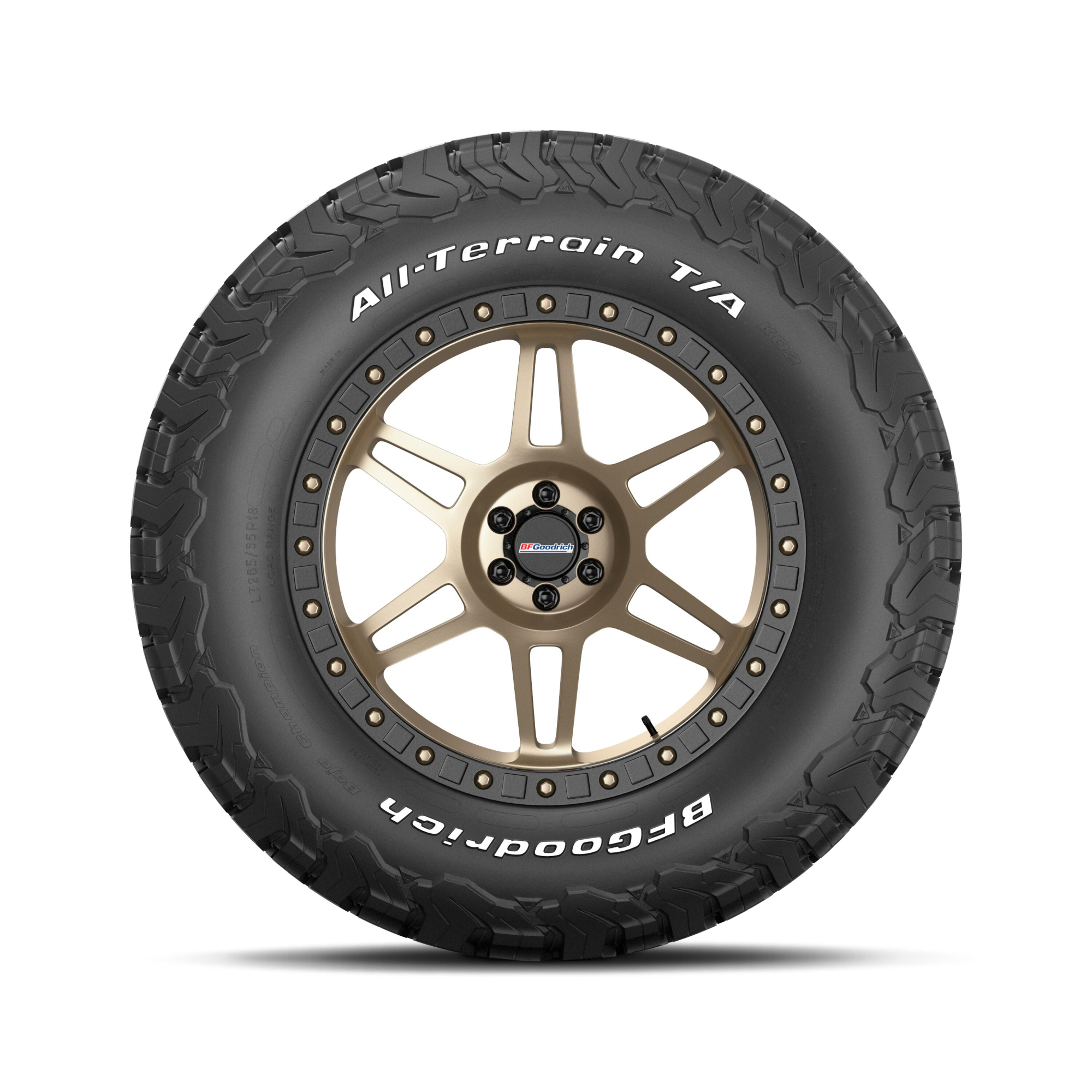 Pneu BFGoodrich Aro 18 All Terrain T/A KO3 265/65R18 117/114S - Letras Brancas