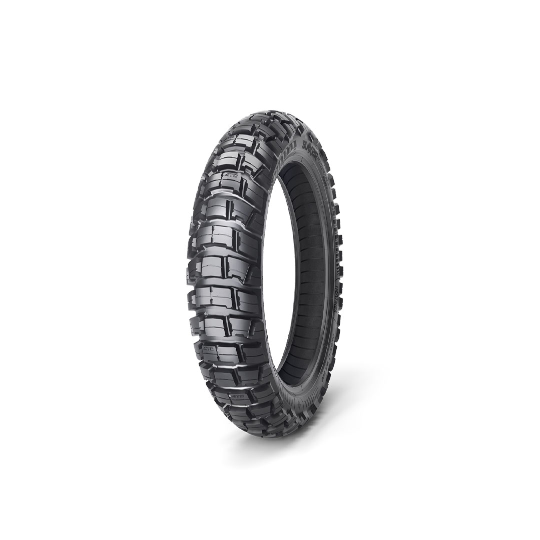 Pneu Moto Ira Aro 18 Bunker Adapt Dust 120/80-18 62S - Uso C/ Câmara - Traseiro