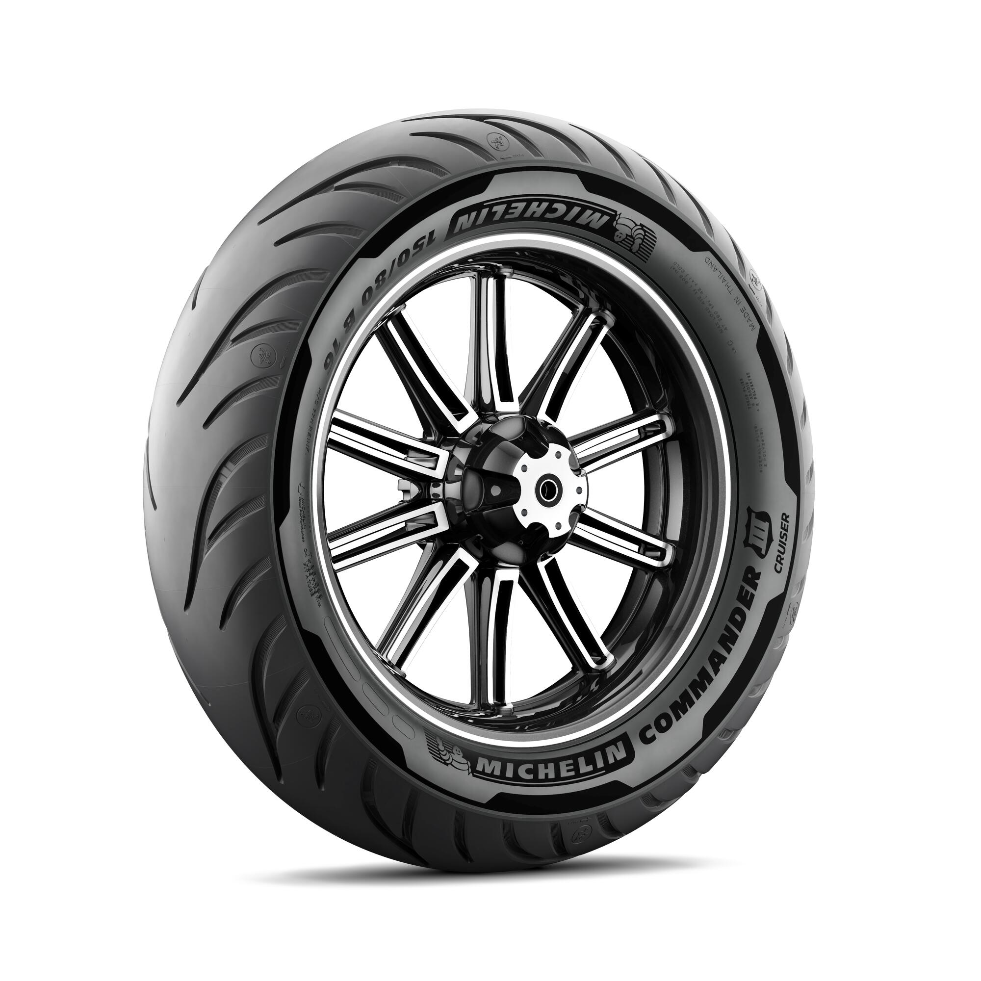 Pneu Moto Michelin Aro 15 Commander III Cruiser 180/70B15 76H TL/TT - Traseiro