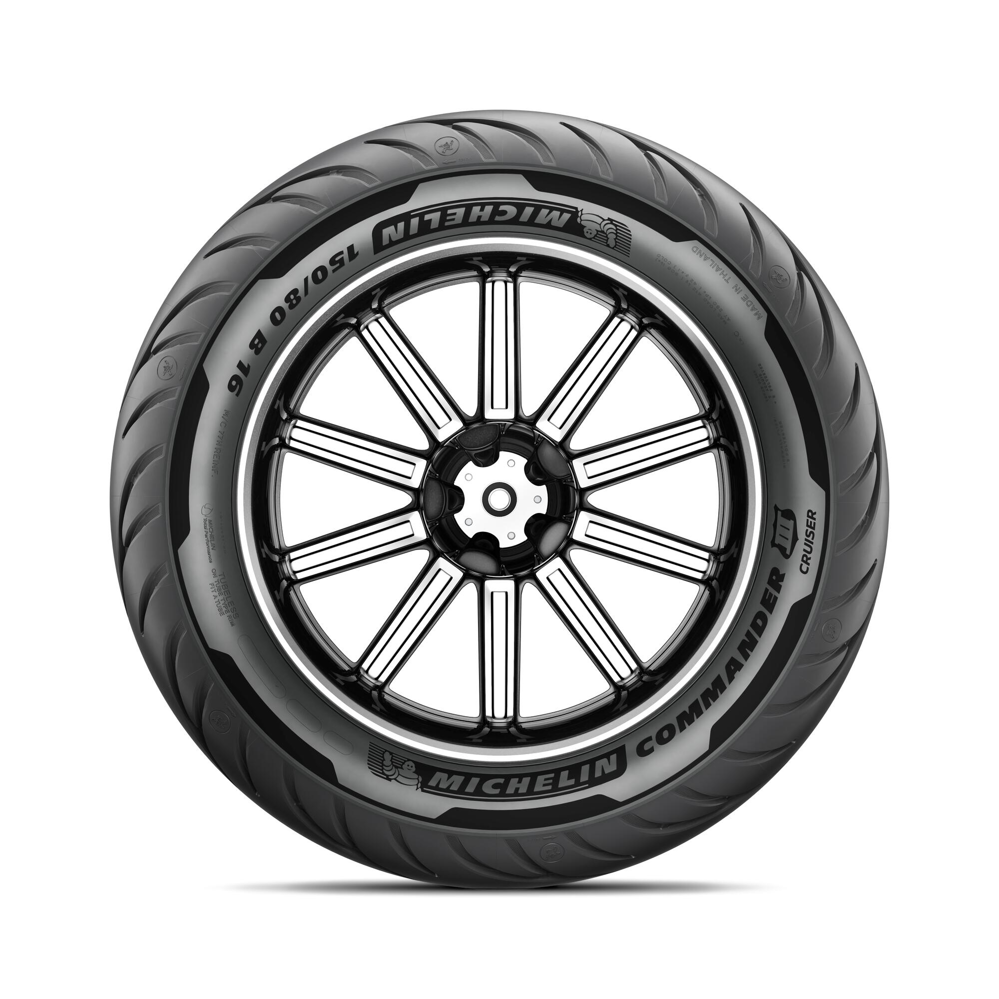 Pneu Moto Michelin Aro 15 Commander III Cruiser 180/70B15 76H TL/TT - Traseiro