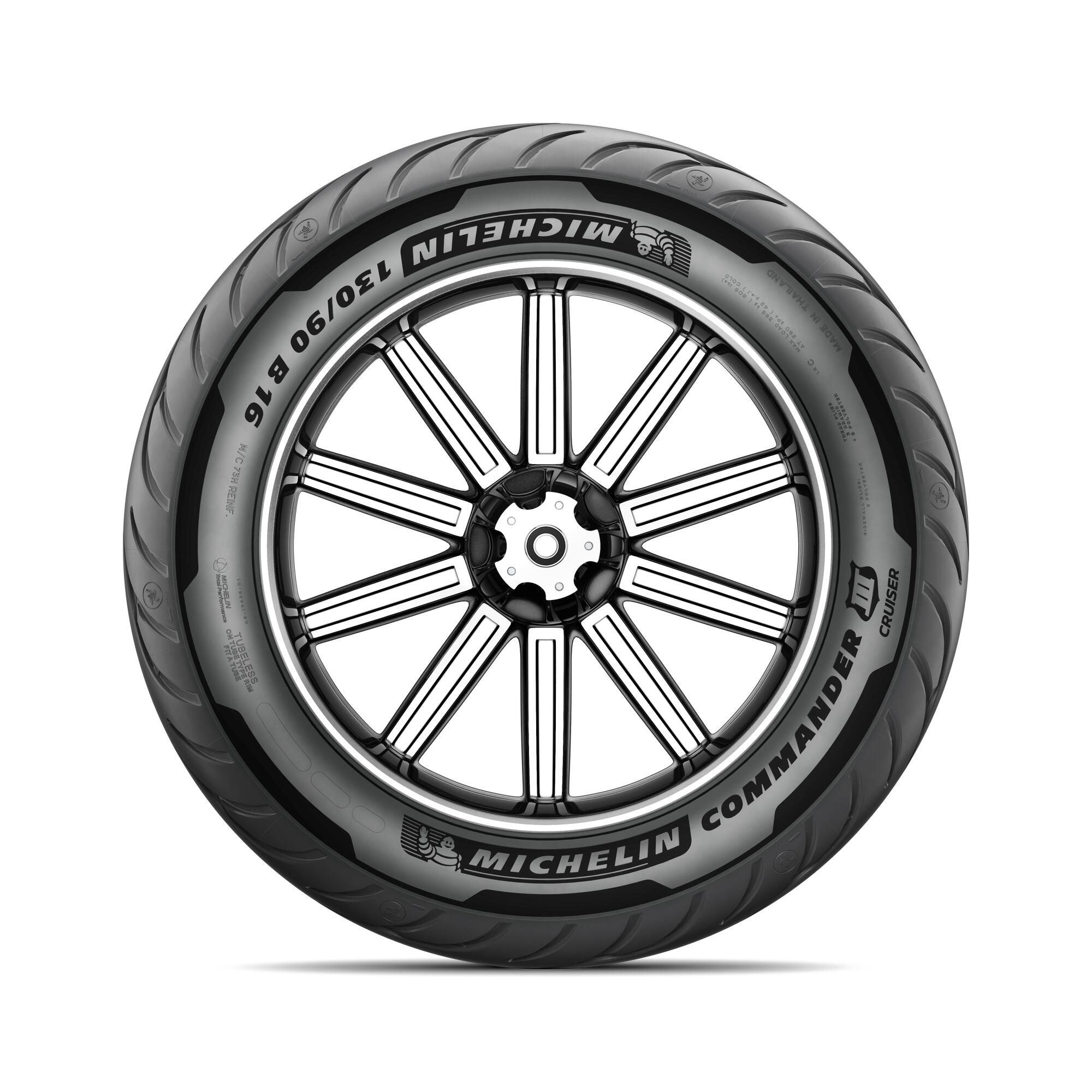 Pneu Moto Michelin Aro 16 Commander III Cruiser 130/90B16 73H TL/TT - Dianteiro