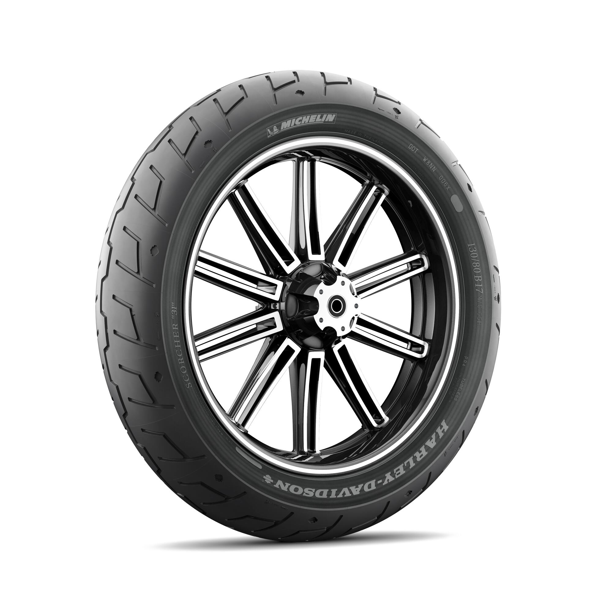 Pneu Moto Michelin Aro 16 Scorcher 31 130/90B16 73H TL - Dianteiro
