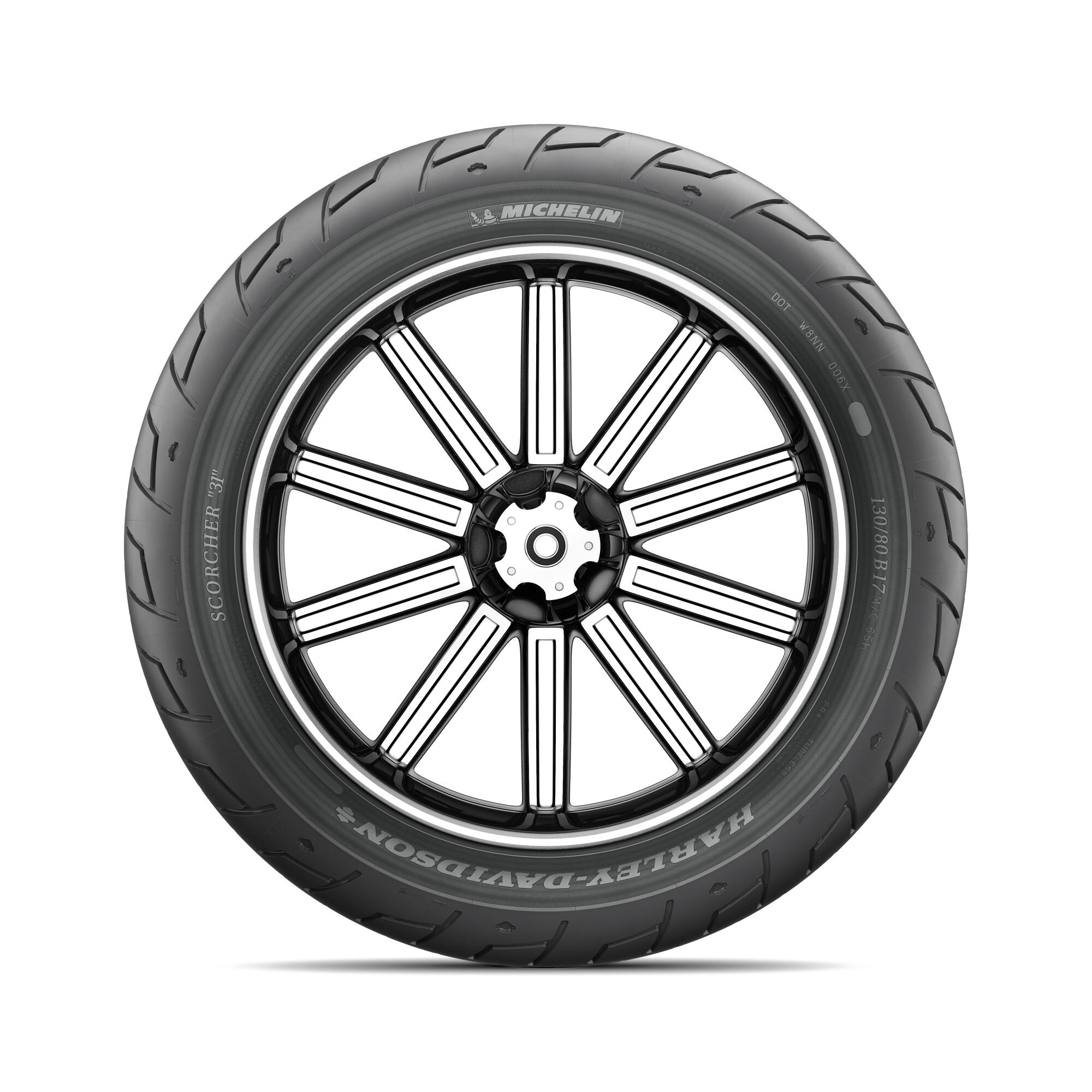 Pneu Moto Michelin Aro 16 Scorcher 31 130/90B16 73H TL - Dianteiro