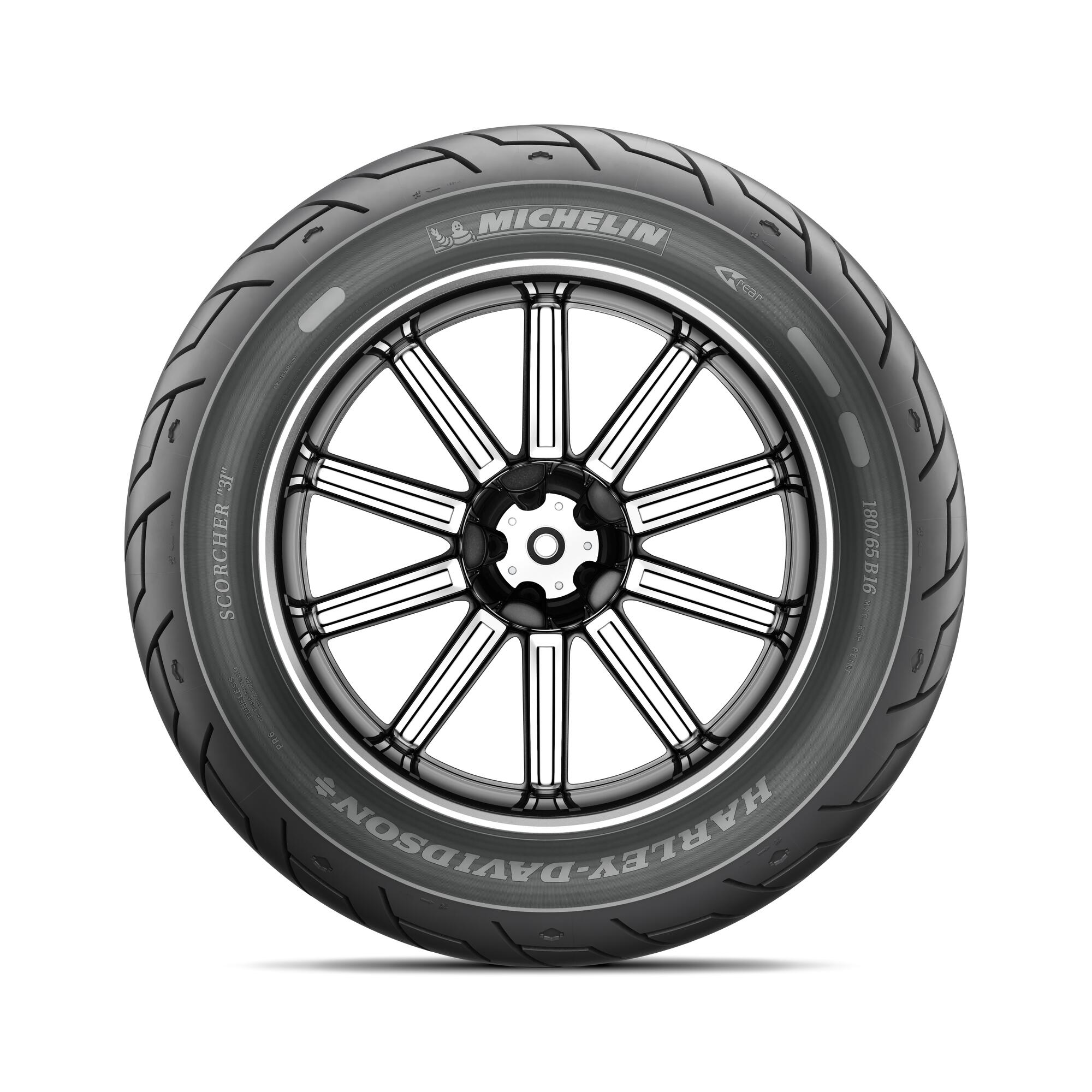 Pneu Moto Michelin Aro 16 Scorcher 31 150/80B16 77H TT/TL - Traseiro