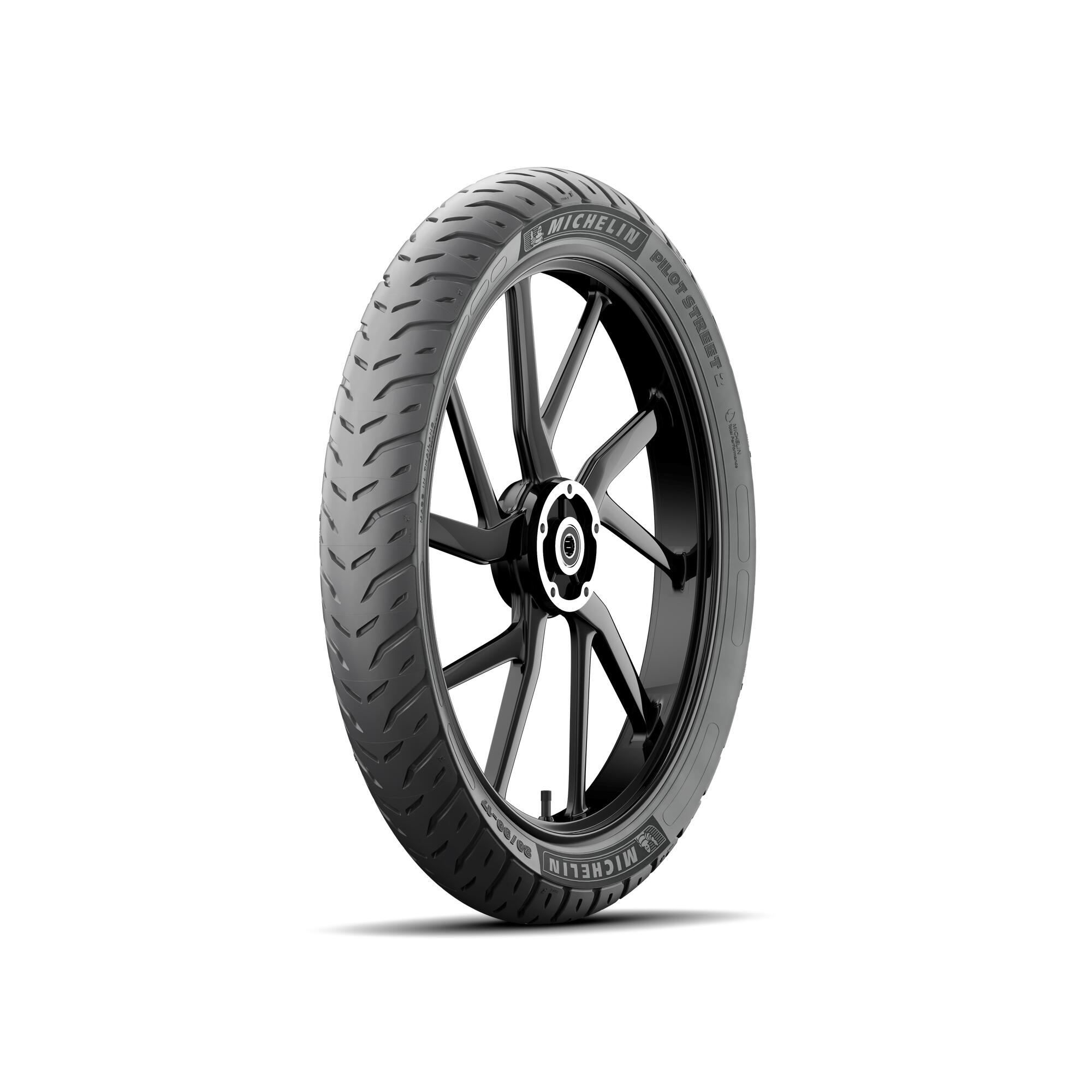 Pneu Moto Michelin Aro 17 Pilot Street 2 140/70R17 66S TL - Traseiro