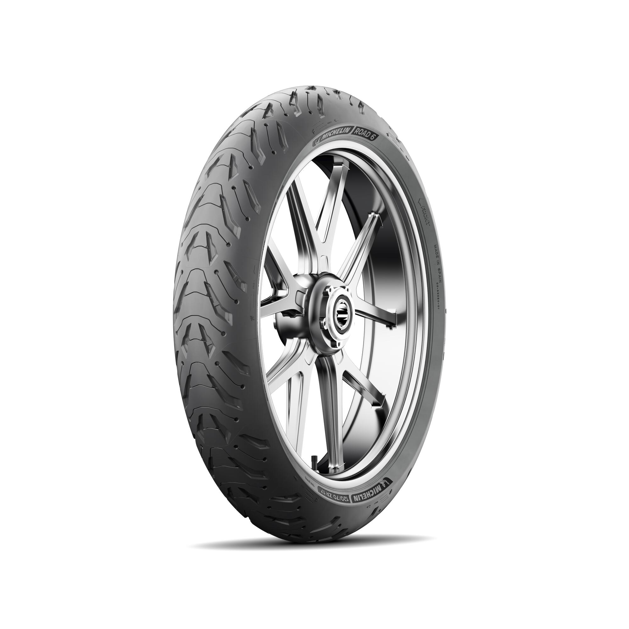 Pneu Moto Michelin Aro 17 Road 6 120/70R17 58W TL - Dianteiro