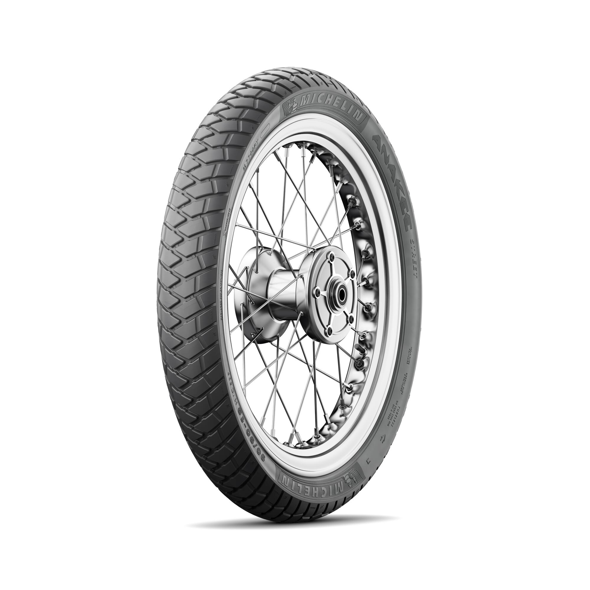 Pneu Moto Michelin Aro 18 Anakee Street 120/80-18 68T TL - Traseiro