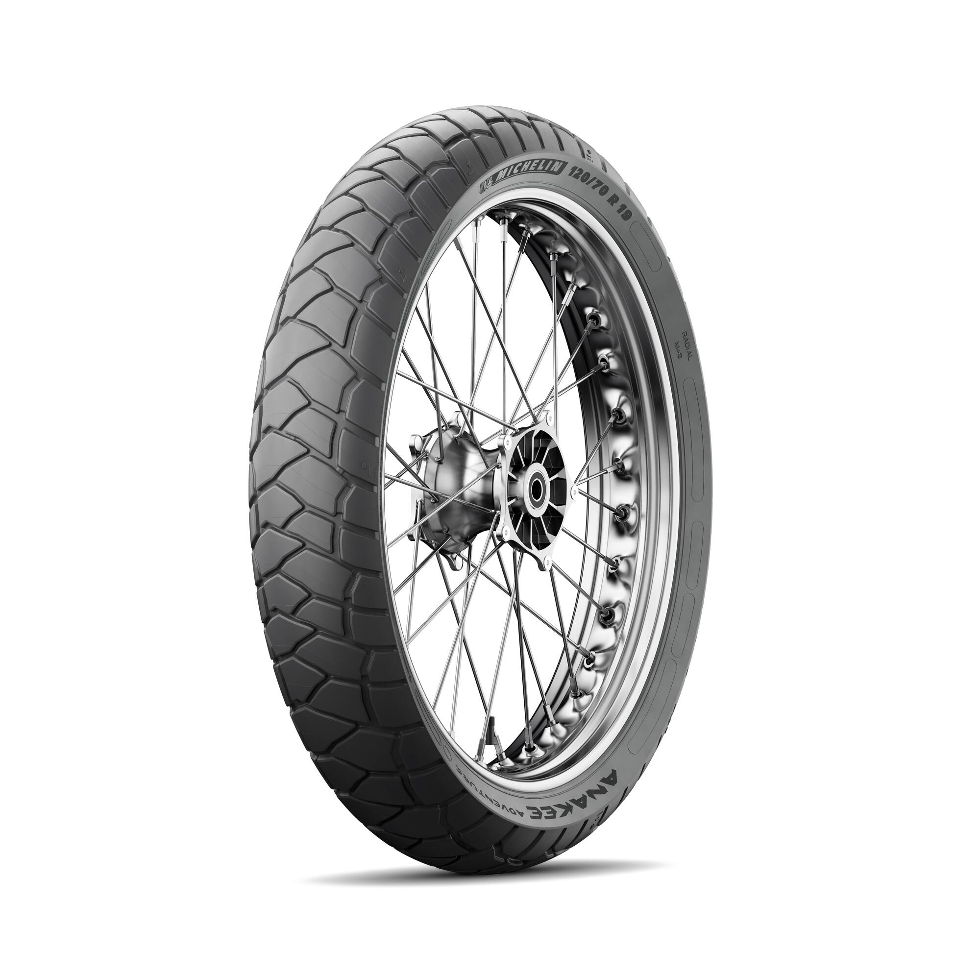 Pneu Moto Michelin Aro 19 Anakee Adventure 120/70R19 60V TL/TT - Dianteiro