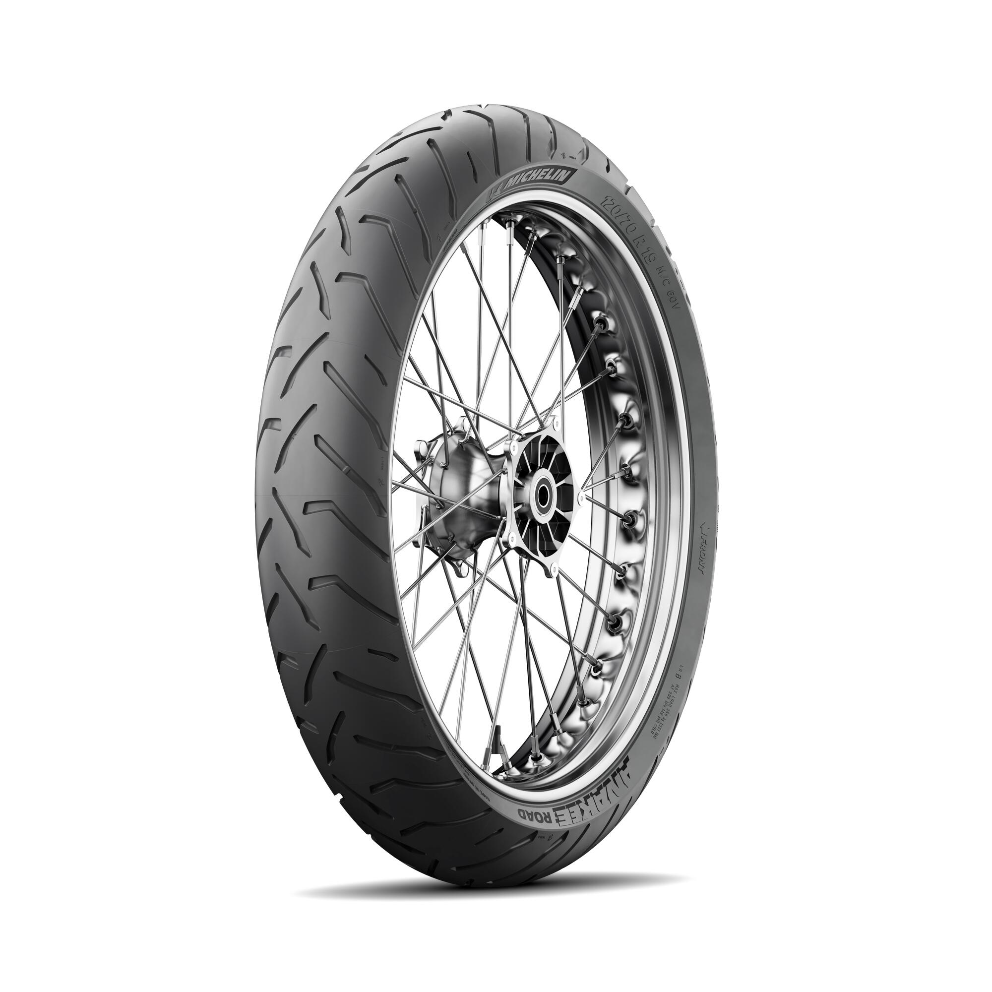 Pneu Moto Michelin Aro 19 Anakee Road 120/70R19 60V TL/TT - Dianteiro