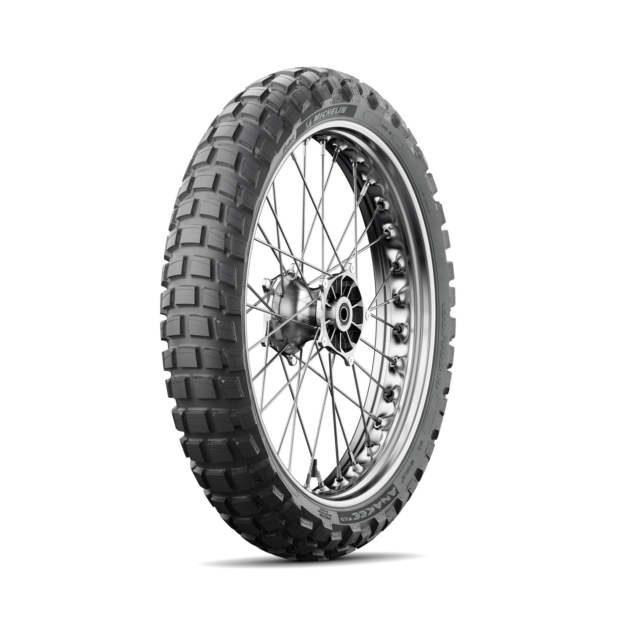 Pneu Moto Michelin Aro 19 Anakee Wild 120/70R19 60R - Dianteiro