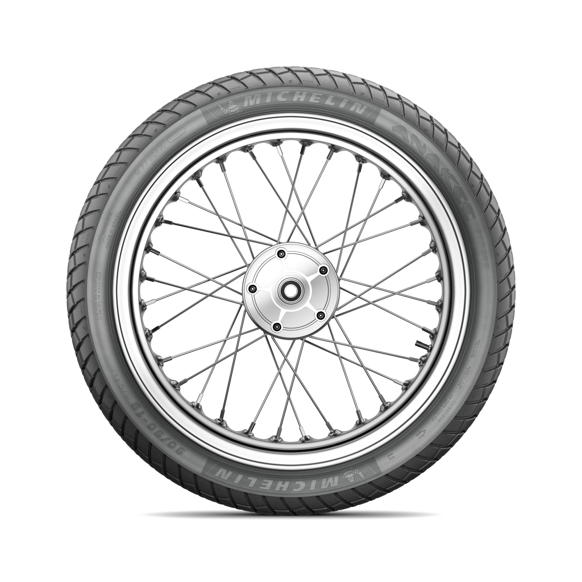 Pneu Moto Michelin Aro 21 Anakee Street 90/90-21 54T TL - Dianteiro