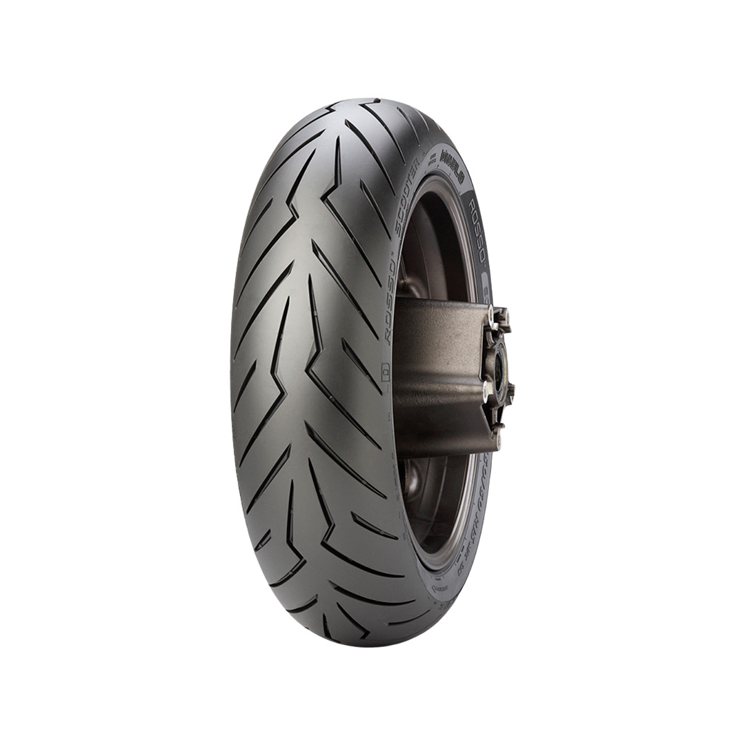 Pneu Moto Pirelli Aro 13 Diablo Rosso Scooter 130/70-13 63P TL - Traseiro