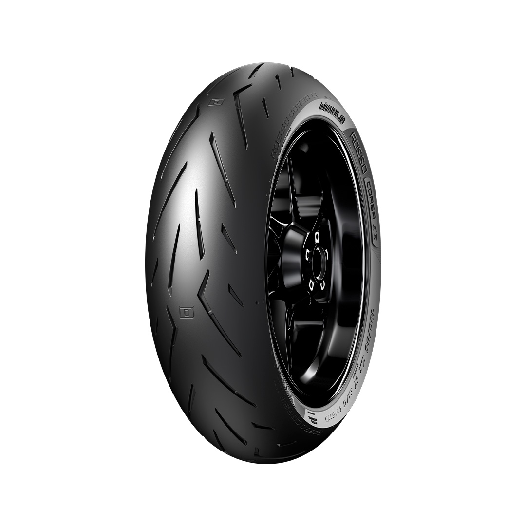 Pneu Moto Pirelli Aro 17 Diablo Rosso II 180/55ZR17 73W TL - Traseiro
